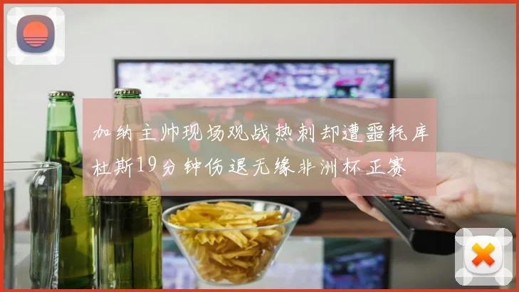 加纳主帅现场观战热刺却遭噩耗库杜斯19分钟伤退无缘非洲杯正赛